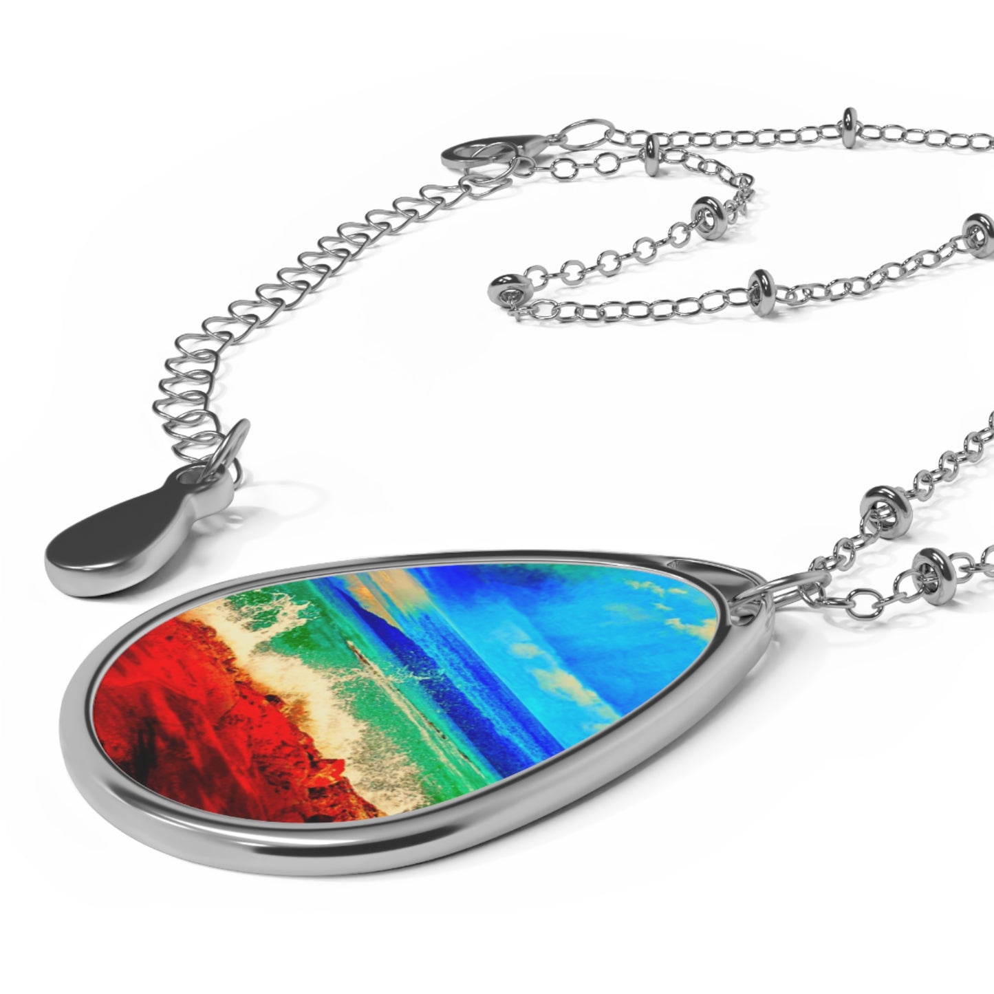 Nature Oval Necklace