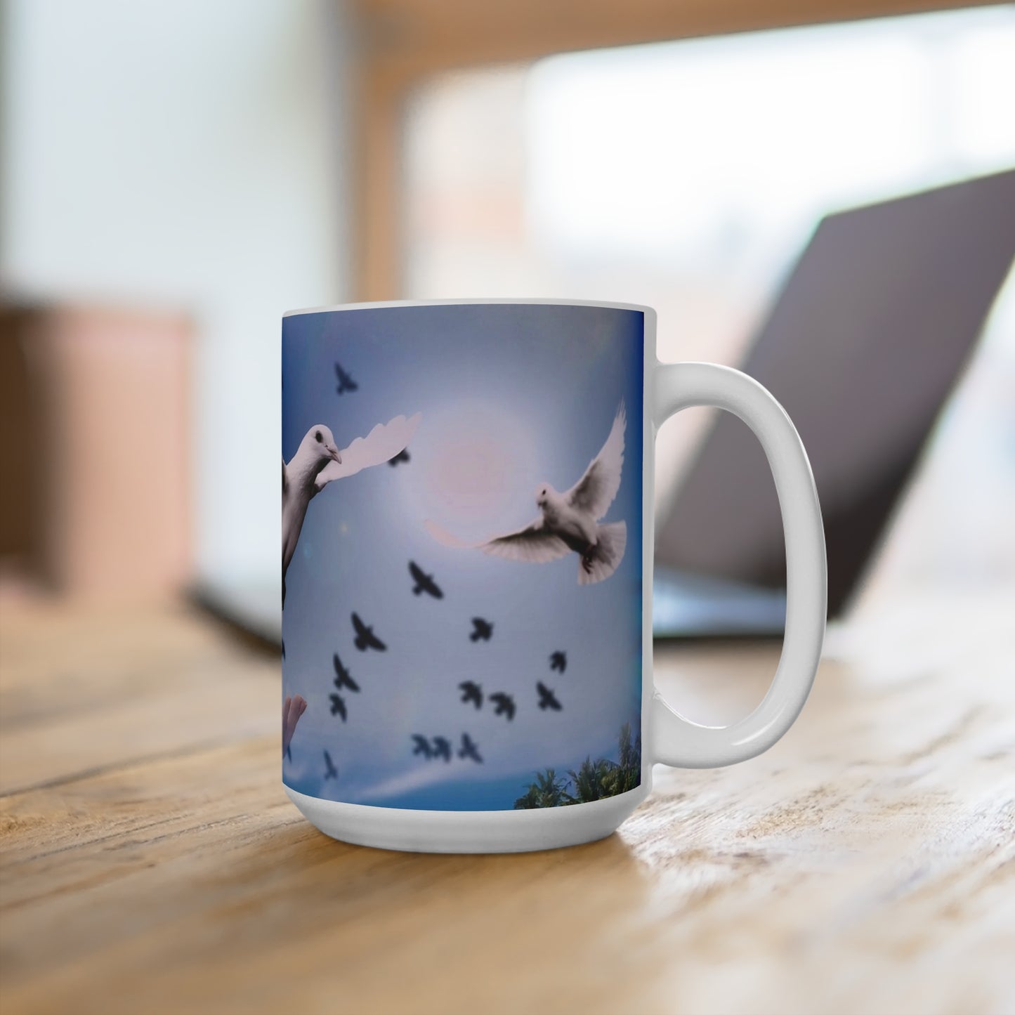 Bird And Nature 15oz Mug