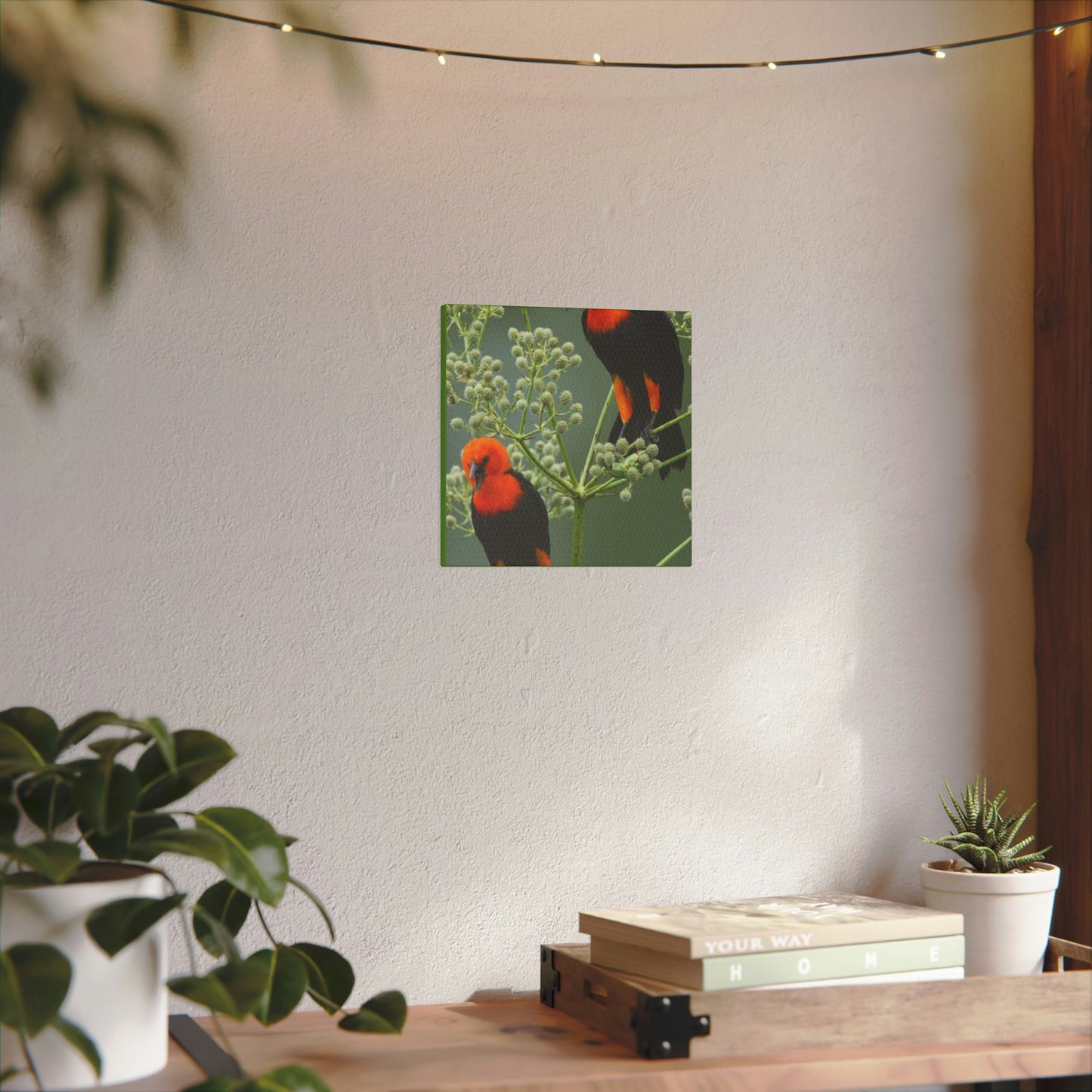 Giclée Print Canvas/Bird Art