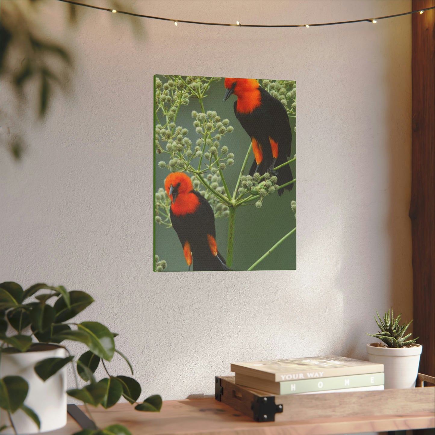 Giclée Print Canvas/Bird Art
